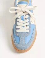 Valentino Upvillage Sneaker In Crust Leather With Nappa Calfskin Leather Band - Image 3